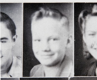 Neil Armstrong 1945 Sophomore High School Yearbook